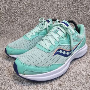 Saucony Women's‎ Cohesion 16 Sneaker, Blue Teal, Size 9 running Walking Train